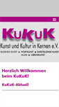 Mobile Screenshot of kukuk-kernen.de